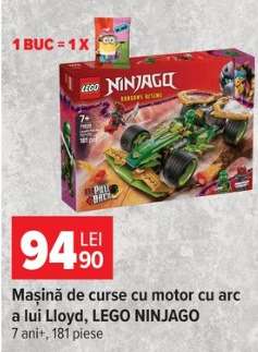 Mașină de curse cu motor cu arc a lui Lloyd, LEGO NINJAGO