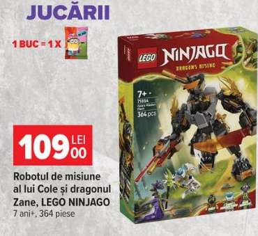 Robotul de misiune al lui Cole și dragonul Zane, LEGO NINJAGO