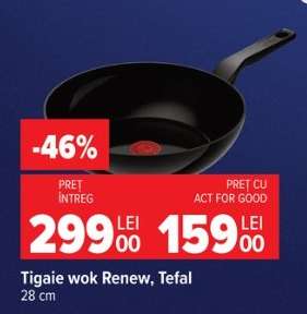Tigaie wok Renew, Tefal