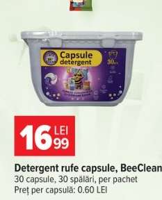 Detergent rufe capsule, BeeClean