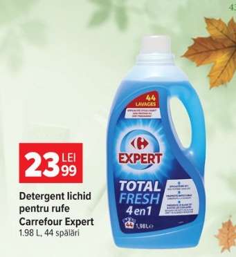 Detergent lichid pentru rufe, Carrefour Expert