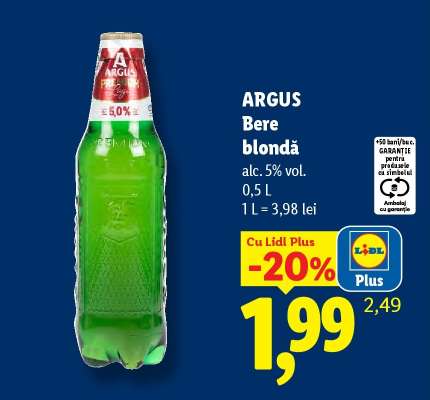 ARGUS Bere blondă