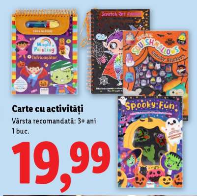 Carte cu activități