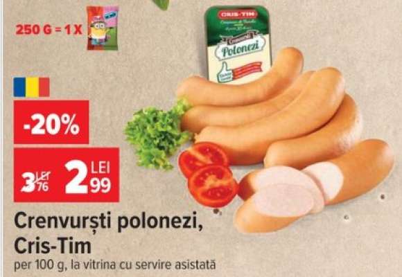 Crenvurști polonezi, Cris-Tim