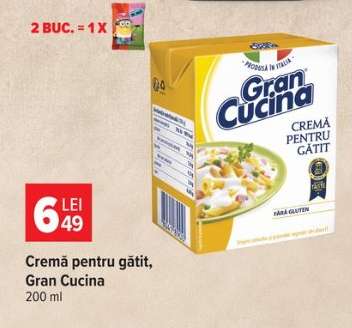 Cremă pentru gătit, Gran Cucina