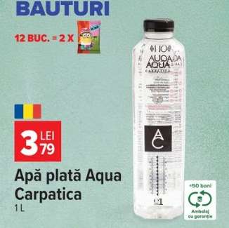 Apă plată Aqua Carpatica
