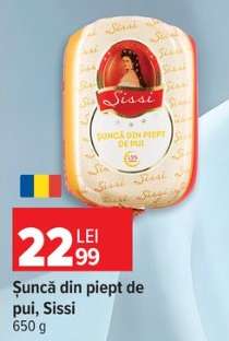 Șuncă din piept de pui Sissi