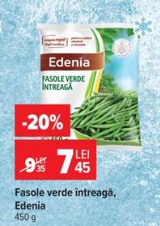 Fasole verde întreagă Edenia