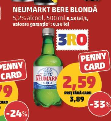 NEUMARKT Bere blondă