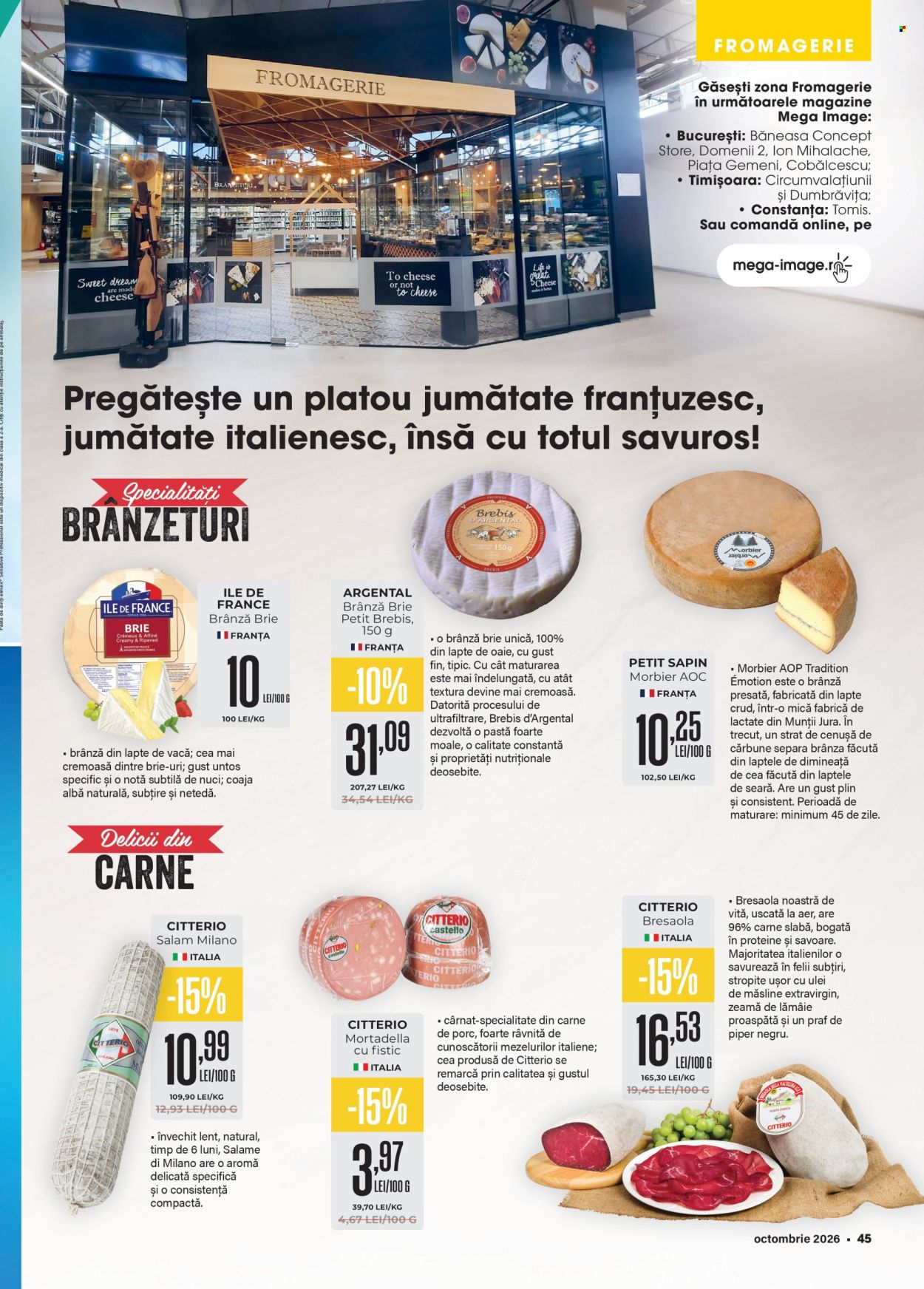 Catalog Mega Image - 01.10.2026 - 31.10.2026. Pagina 45