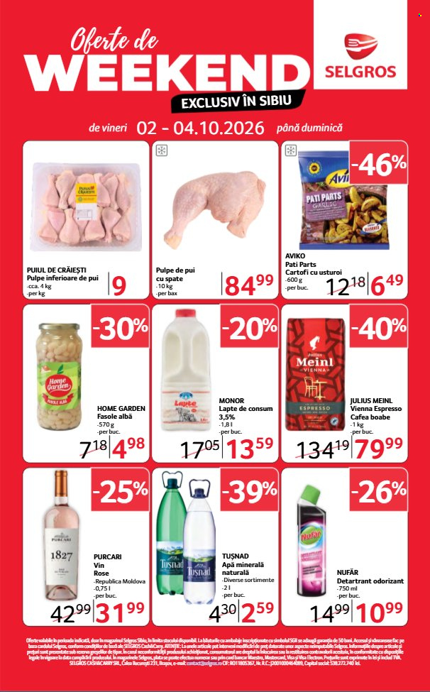 Catalog Selgros - 02.10.2026 - 04.10.2026. Pagina 1