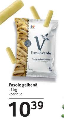 Fasole Galbenă