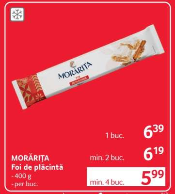 MORĂRIȚA Foi de plăcintă