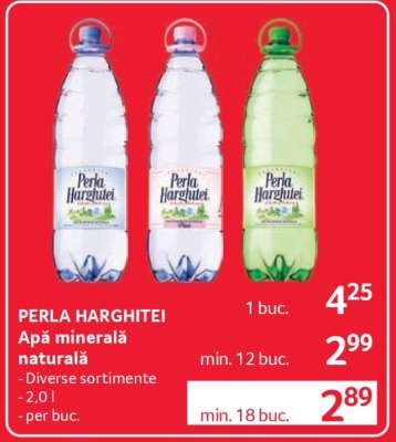 PERLA HARGHITEI Apă minerală naturală