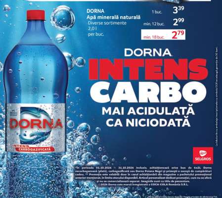 DORNA Apă minerală naturală