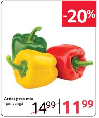 Ardei gras mix
