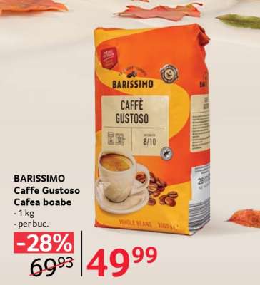 BARISSIMO Caffè Gustoso Cafea boabe