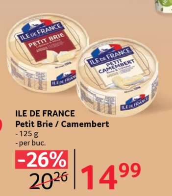 ILE DE FRANCE Petit Brie / Camembert