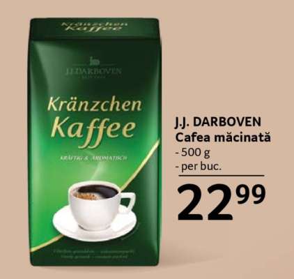 J.J. DARBOVEN Cafea măcinată