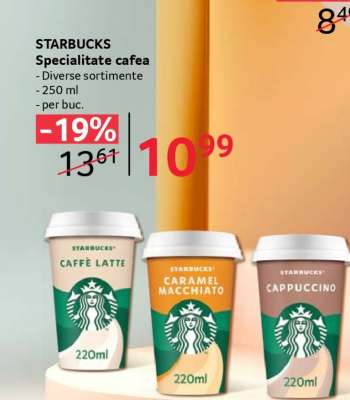 STARBUCKS Specialitate cafea