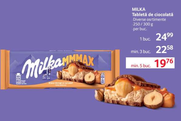 MILKA Tabletă de ciocolată