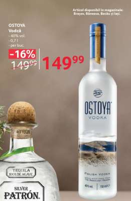 OSTOYA Vodcă