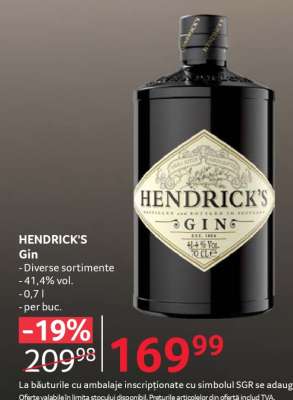 HENDRICK'S Gin
