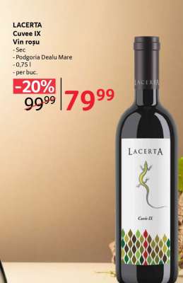 LACERTA Cuvee IX Vin roșu