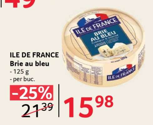 ILE DE FRANCE Brie au bleu