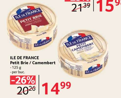 ILE DE FRANCE Petit Brie / Camembert