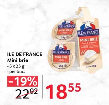 ILE DE FRANCE Mini brie