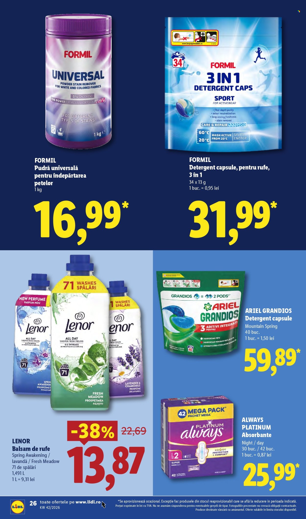 Catalog Lidl - 12.10.2026 - 18.10.2026. Pagina 26