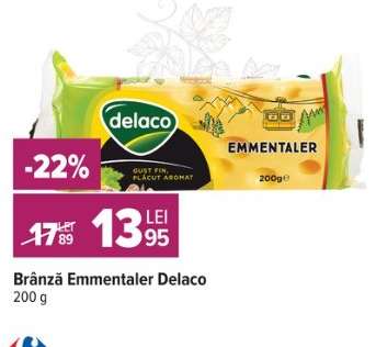 Brânză Emmentaler Delaco