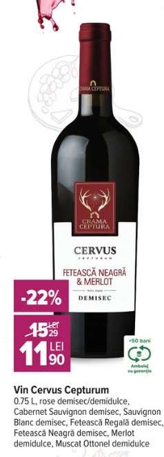 Vin Cervus Cepturum
