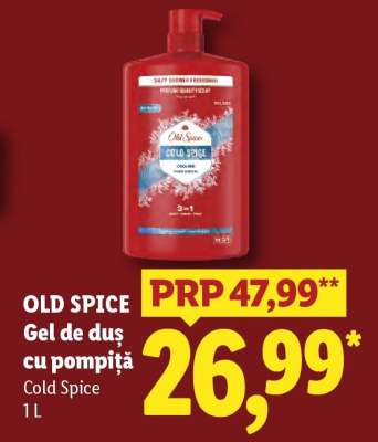 Old Spice Gel de duș, cu pompiță