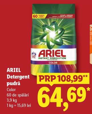 ARIEL Detergent pudră