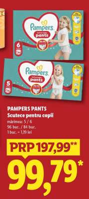 PAMPERS PANTS