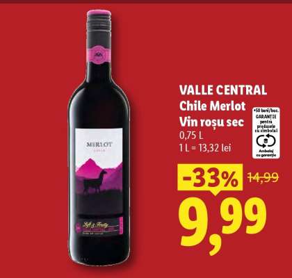 VALLE CENTRAL Chile Merlot