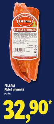 FILSAM Fleică afumată