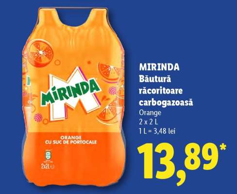Mirinda Băutură răcoritoare carbogazoasă