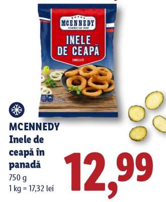MCENNEDY Inele de ceapă în panadă