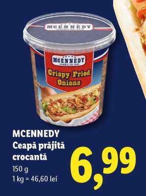 MCENNEDY Ceapă prăjită crocantă