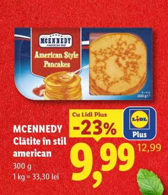 MCENNEDY Clătite în stil american