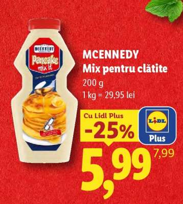 MCENNEDY Mix pentru clătite