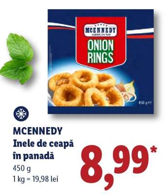 MCENNEDY Inele de ceapă în panadă