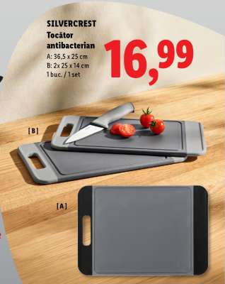 SILVERCREST Tocător antibacterial