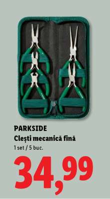 PARKSIDE Clești mecanică fină