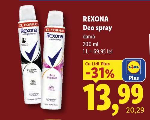 REXONA Deo spray