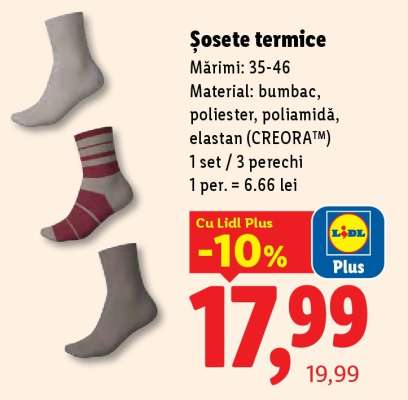 Șosete termice