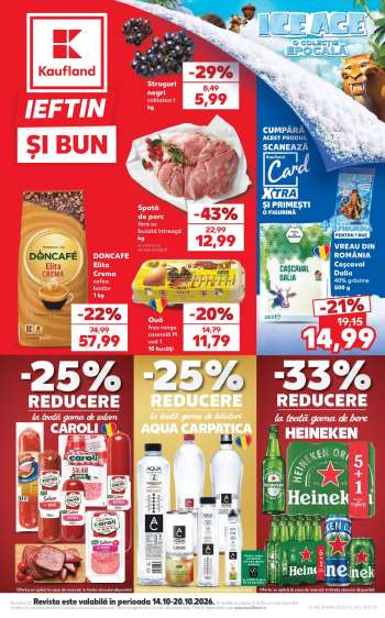 Cataloage Kaufland - 14.10.2026 - 20.10.2026.